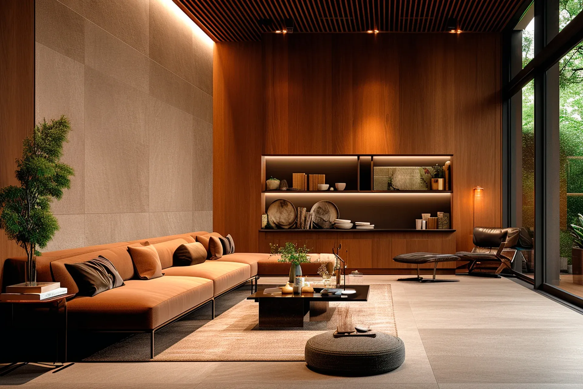 Wallcreo travertine Ocean material